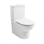 Toilet Suite Rimless Flush BTW A3959C S/P Pan